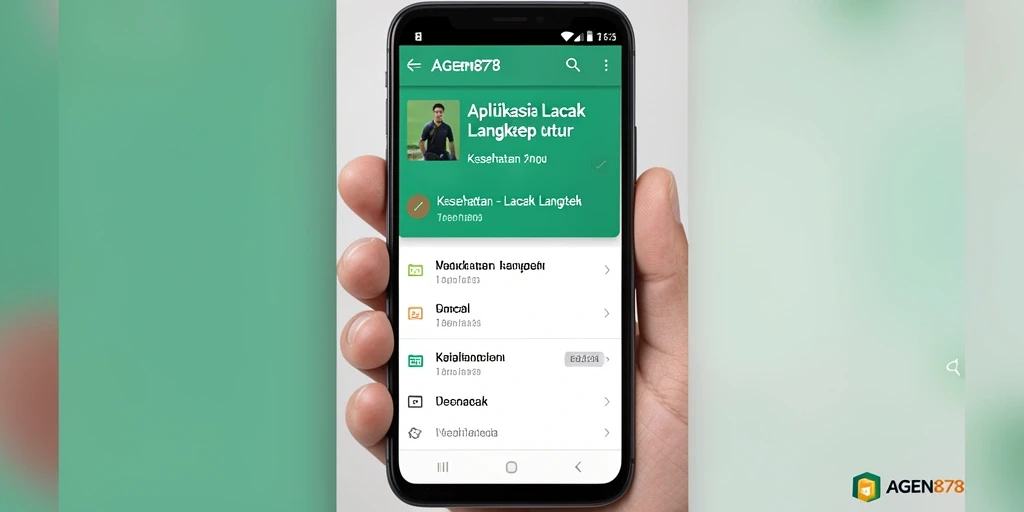 Tampilan antarmuka pengguna AGEN878 yang menarik dan fungsional.
