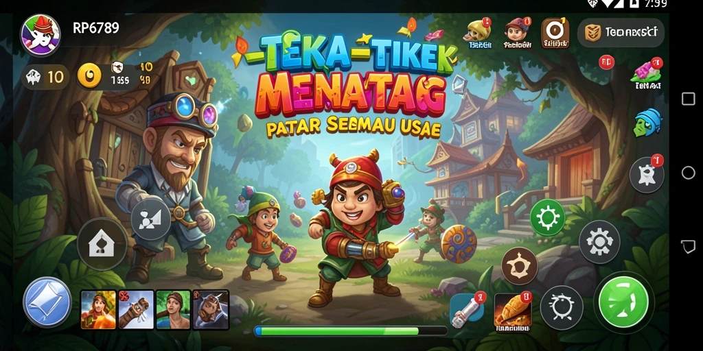 Antarmuka RP6789 dengan teka-teki yang menarik dan menantang.
