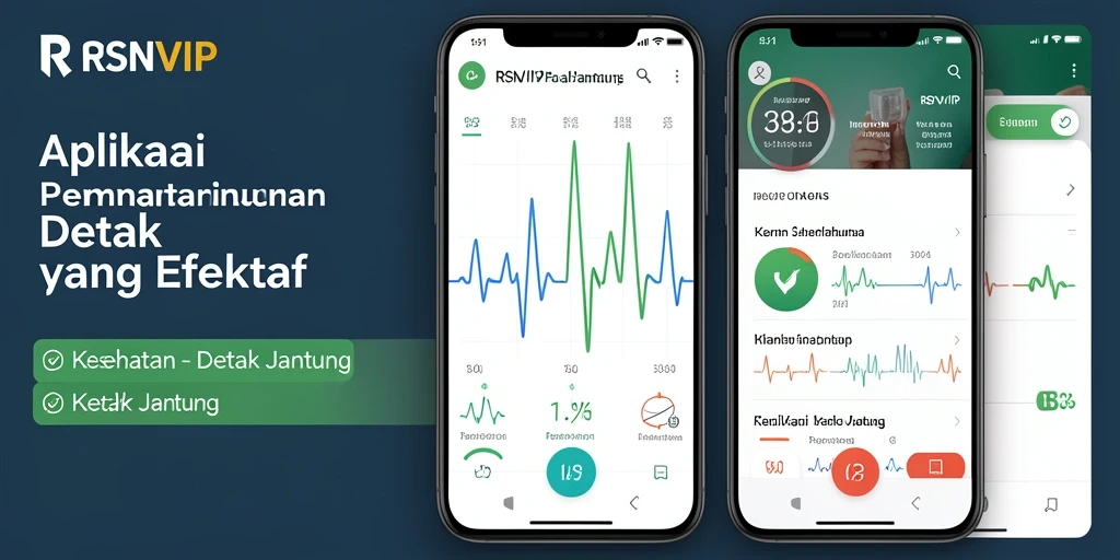 Antarmuka aplikasi RSNVIP yang sederhana dan informatif.
